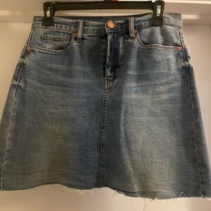 Blank NYC Blue Above the Knee Skirt